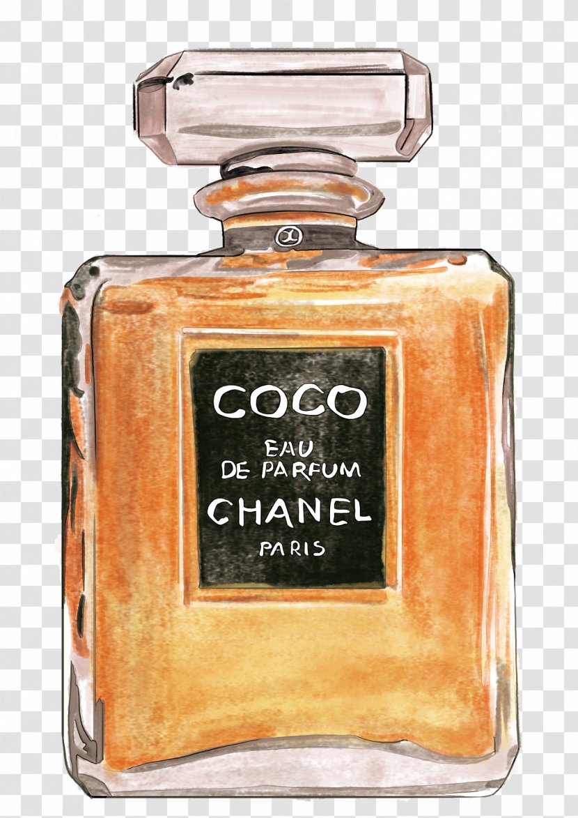 Perfume Glass Bottle CK One Chanel Transparent PNG