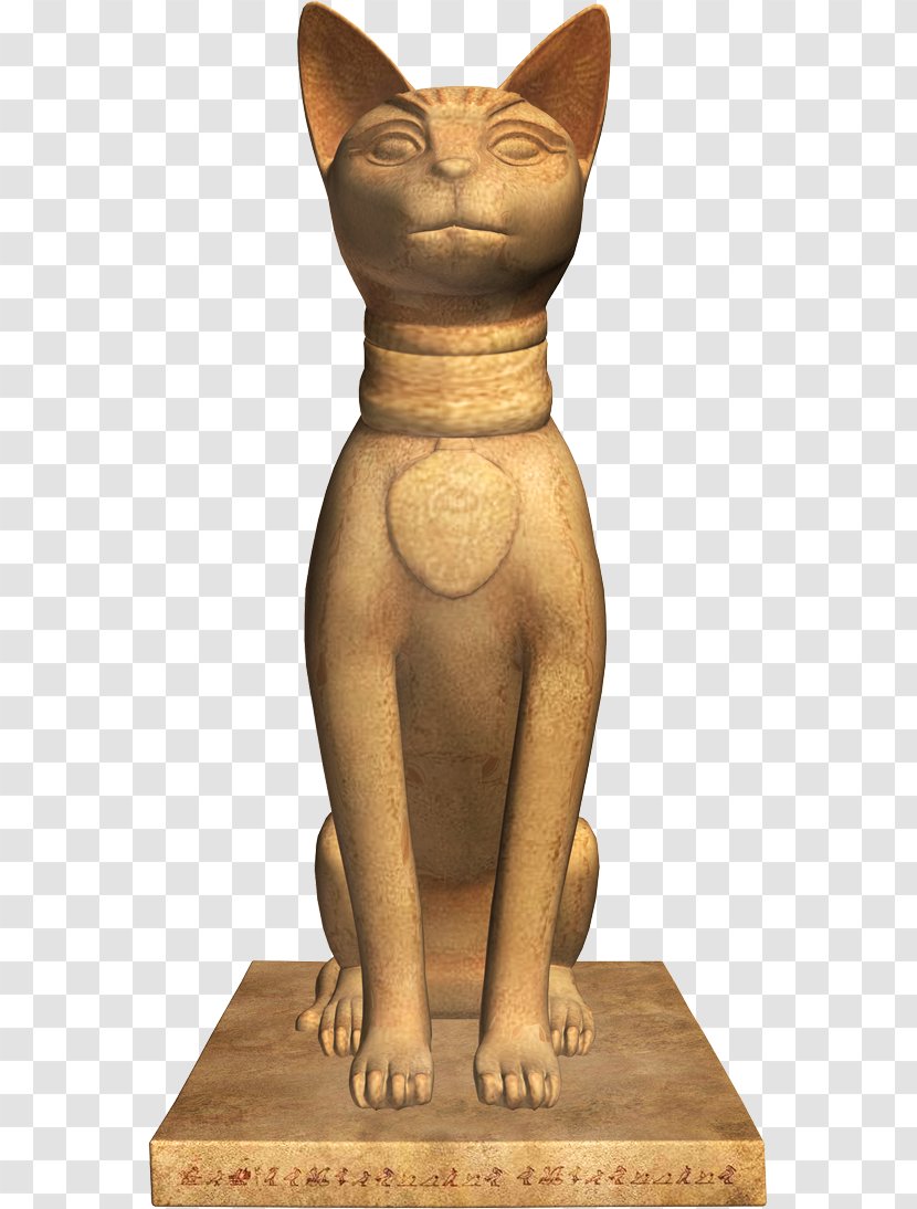 Classical Sculpture Bronze Artifact Mask - Cat Like Mammal - Carving Transparent PNG