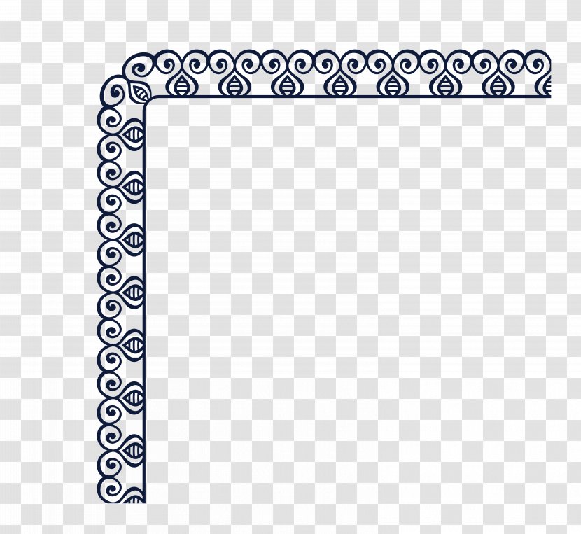 Drawing Doodle Pattern - Brand - Border Material Transparent PNG