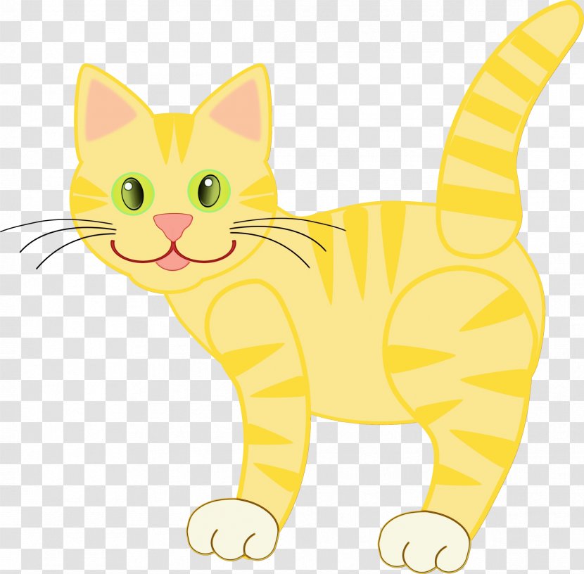 Cat Food Whiskers Kitten Animal - Watercolor - Fawn American Wirehair Transparent PNG