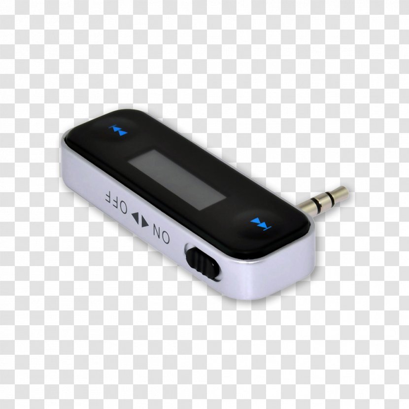Car Electronics USB Flash Drives Audio - Computer Hardware - FM Transmitter Transparent PNG
