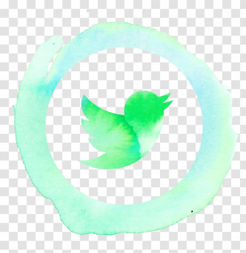 Turquoise Teal Circle Leaf Font - Acorn Squash Transparent PNG
