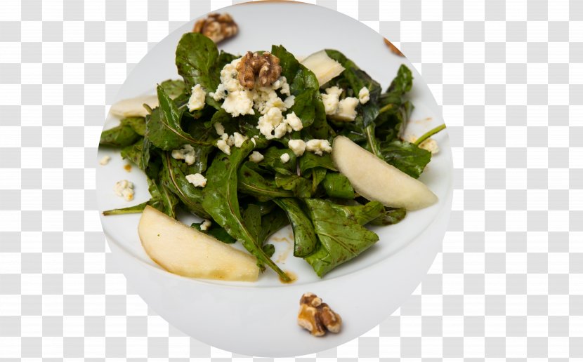 Spinach Salad Vegetarian Cuisine Waldorf Caesar Leaf Vegetable Transparent PNG