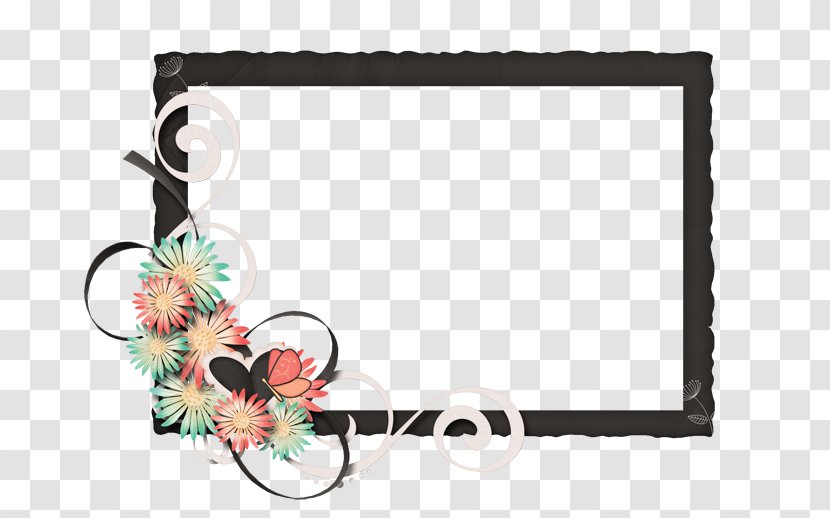 Floral Design Picture Frames Pattern - Petal Transparent PNG