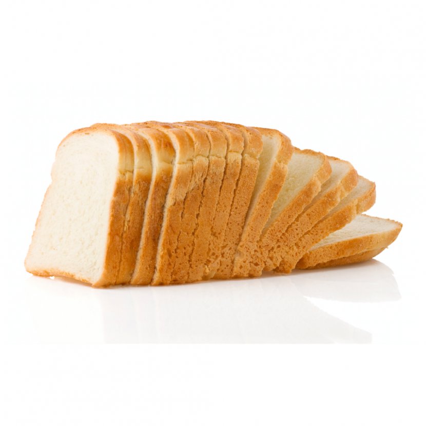 White Bread Bakery Junk Food Whole Grain Transparent PNG