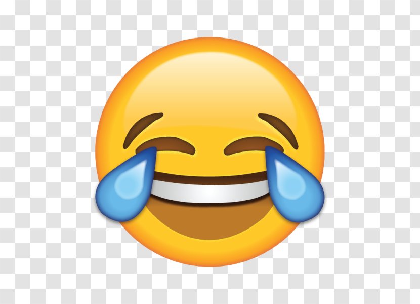Face With Tears Of Joy Emoji Laughter Crying Sticker Transparent PNG