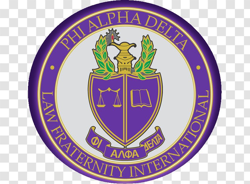 Santa Clara University School Of Law Phi Alpha Delta Fraternities And Sororities Pre-law - Logo - Student Transparent PNG