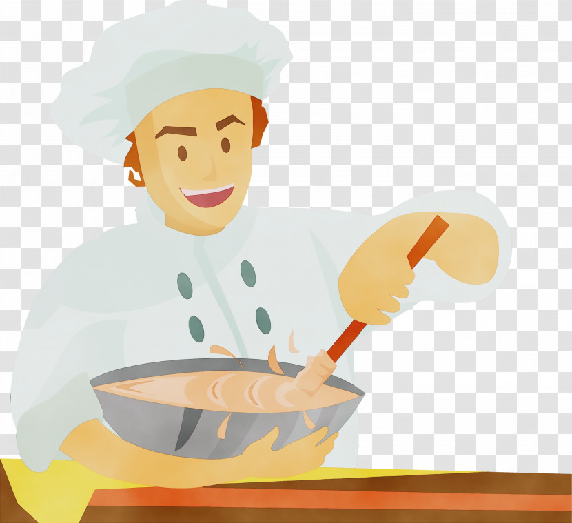 Cartoon Happiness Cooking Transparent PNG