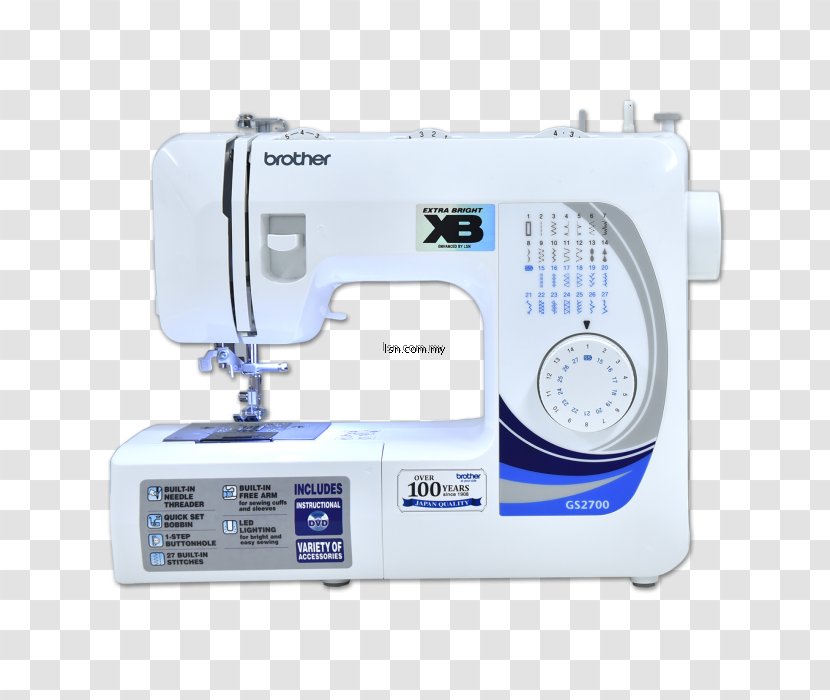 Sewing Machines Machine Needles Overlock Hand-Sewing - Hemming Transparent PNG
