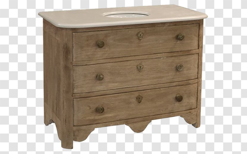 Drawer Bedside Tables Reclaimed Lumber Oak Bathroom - Wood Stain - Marble Counter Transparent PNG