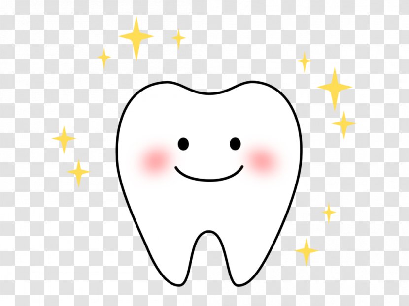Tooth Whitening 歯科 歯冠継続歯 Mouth - Heart - Cartoon Transparent PNG