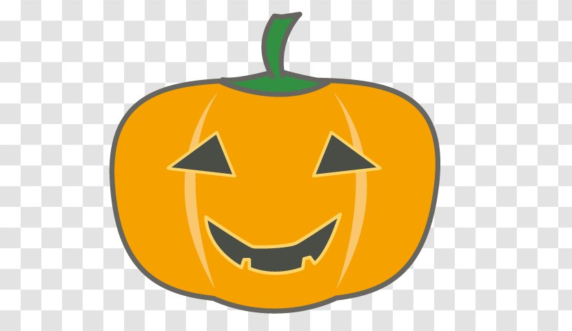 Jack-o'-lantern Pumpkin Halloween Paper Clip Art - Smile - Autumnal Illustration Transparent PNG