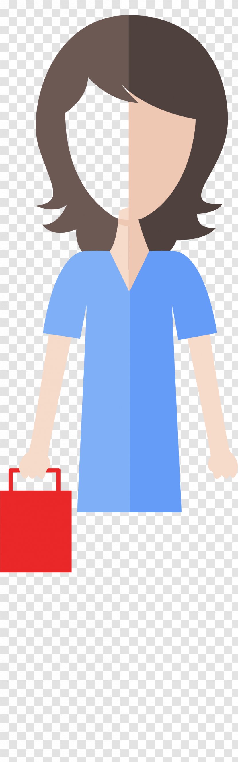 Nursing Nurse Cartoon - Tree - With Short Hair Transparent PNG