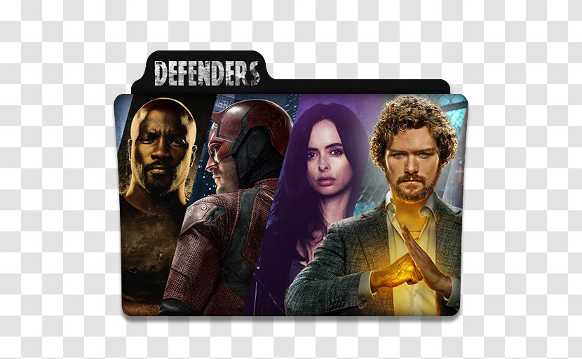 Luke Cage Iron Fist Jessica Jones The Defenders Marvel Cinematic Universe - Netflix - Album Cover Transparent PNG