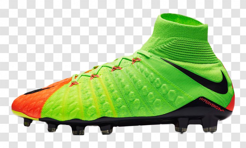Nike Hypervenom Football Boot Cleat Sneakers - Outdoor Shoe Transparent PNG