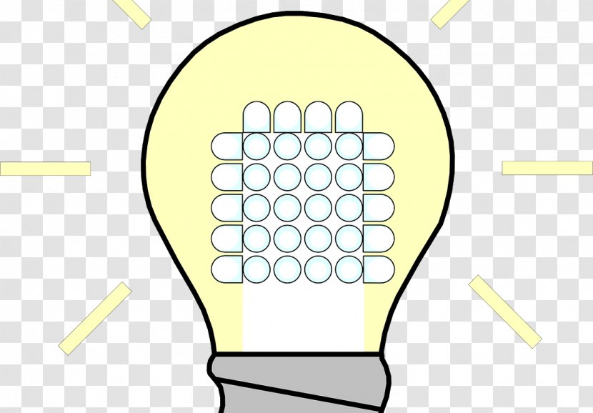LED Lamp Incandescent Light Bulb Clip Art Transparent PNG