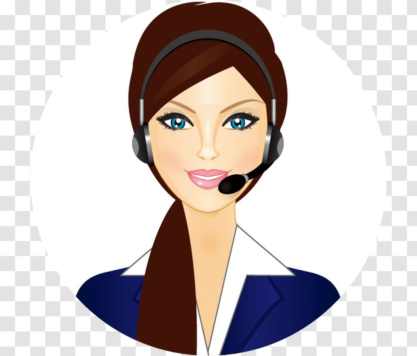 Call Centre Customer Service Woman - Frame Transparent PNG