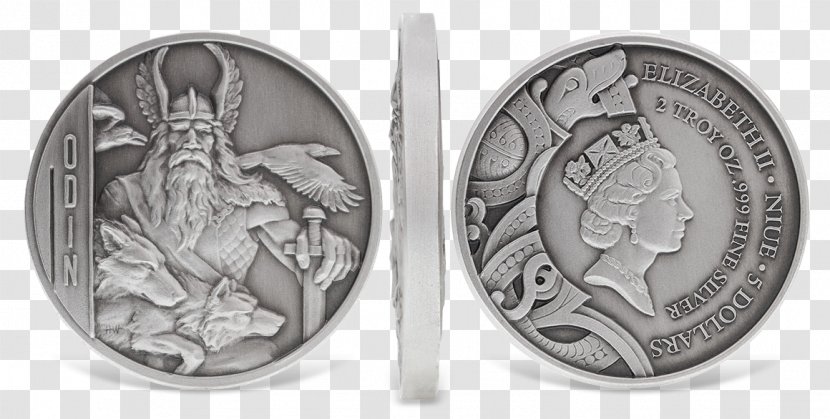 Coin Odin Perth Mint Loki Silver - Old Norse Transparent PNG