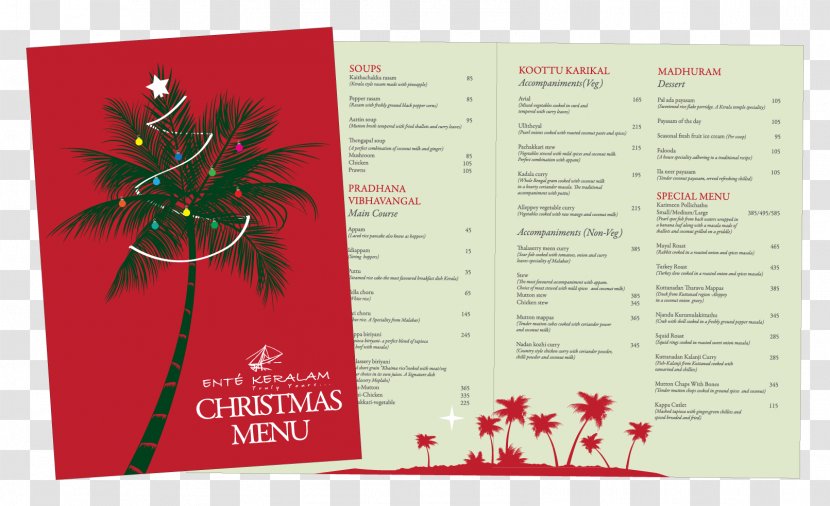 Advertising Eldams Road Christmas Dinner Menu - Lunch - The Poster Posters Murals Catering Transparent PNG