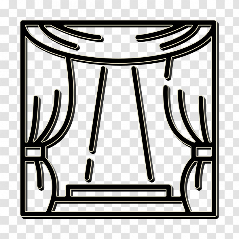 Theater Icon Fine Arts Icon Stage Icon Transparent PNG