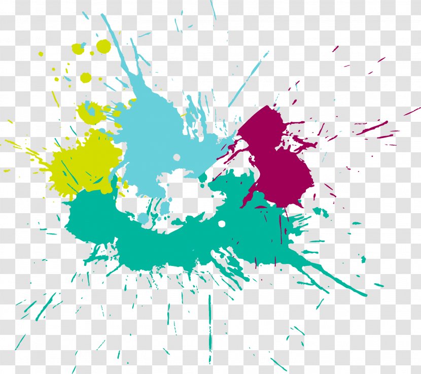 Ink Brush Inkstick Watercolor Painting - Wash - Paint Splash Transparent PNG