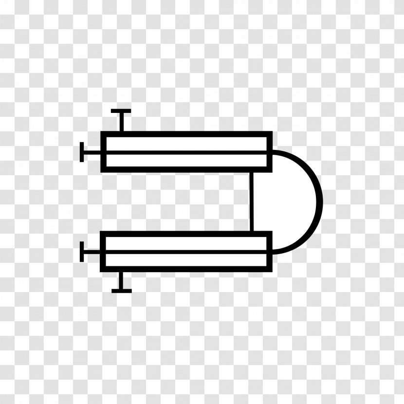 Shell And Tube Heat Exchanger Piping Instrumentation Diagram Pipe - Transfer Transparent PNG