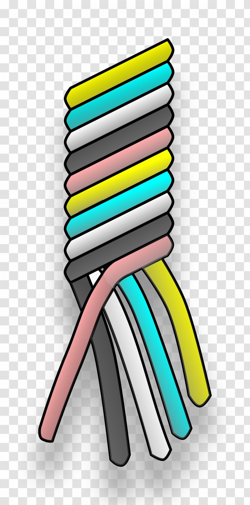 Rope Thread Yarn Hank Clip Art - Polyester Transparent PNG