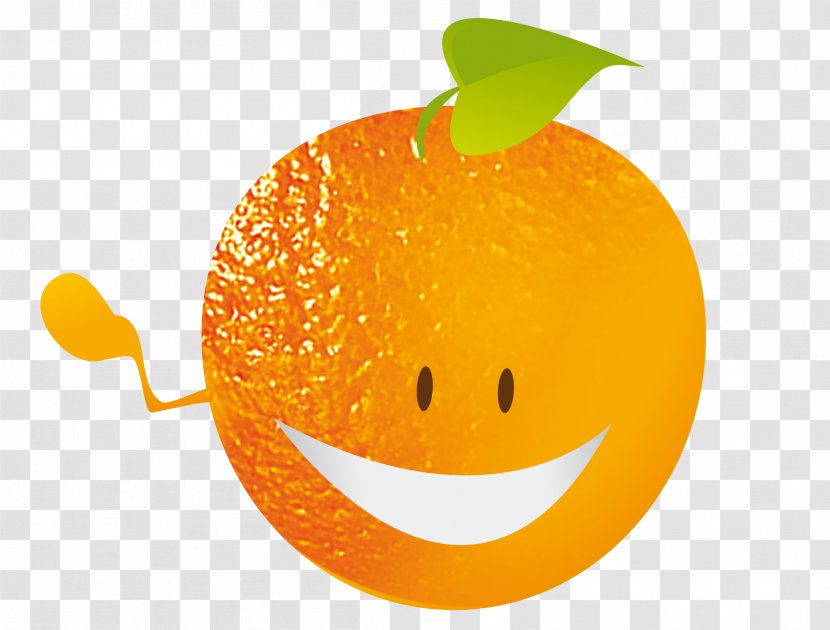 Mandarin Orange Desktop Wallpaper Diet Food Smiley - Peel Transparent PNG