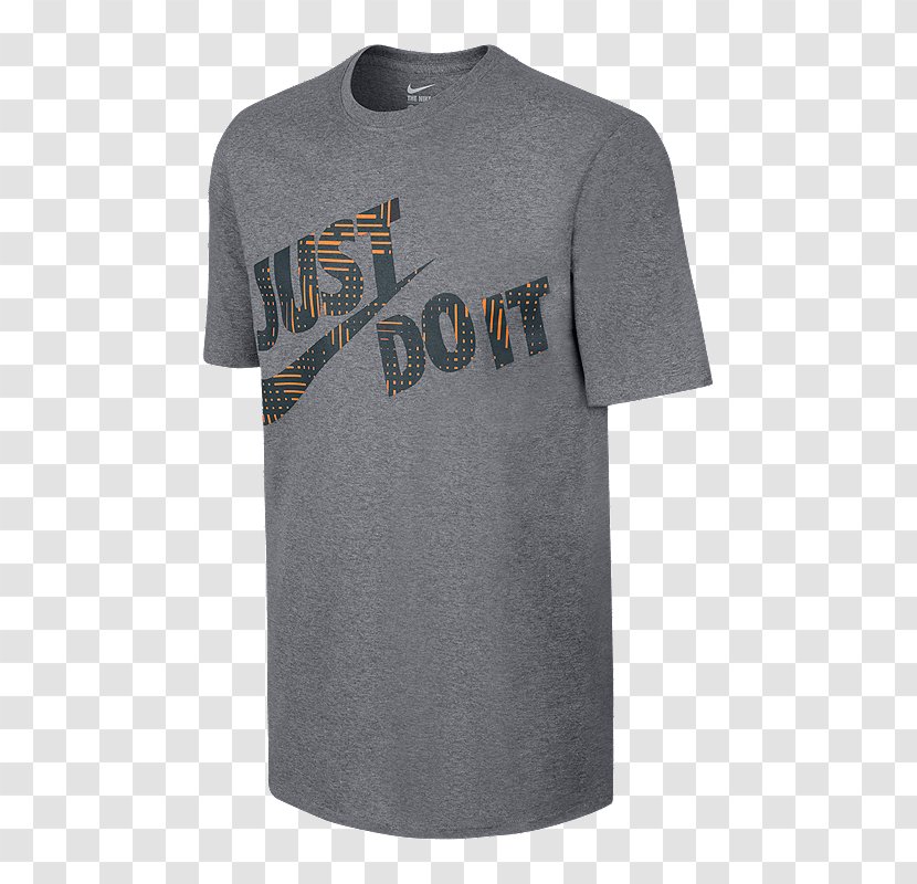 T-shirt Sports Fan Jersey Sleeve Product - Shirt - Nike Swoosh Just Do It Transparent PNG