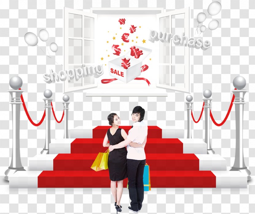 Download Computer File - Furniture - Red Carpet Beauty And Shopping Transparent PNG
