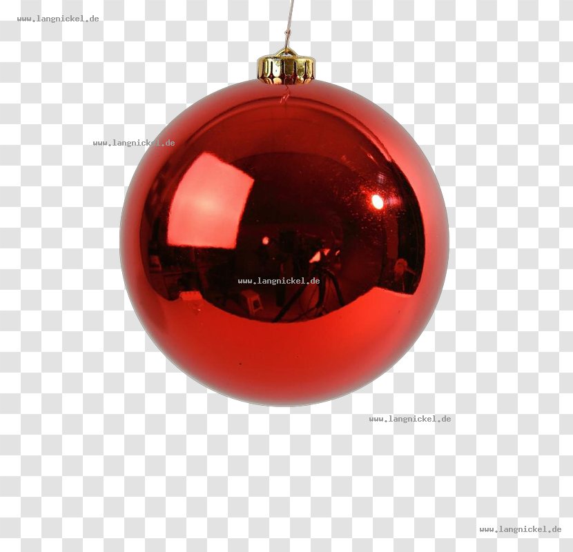 Christmas Ornament Bombka Day Tree Red - Glass Transparent PNG