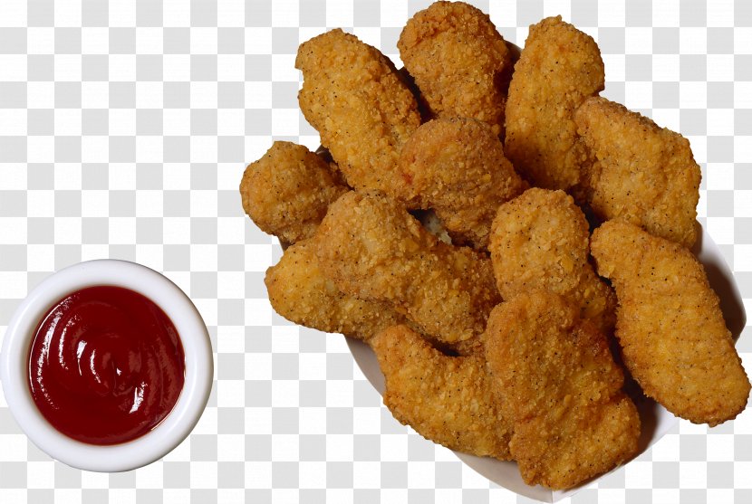 Chicken Nugget Fast Food Fried Fingers McDonald's McNuggets - Pakora Transparent PNG