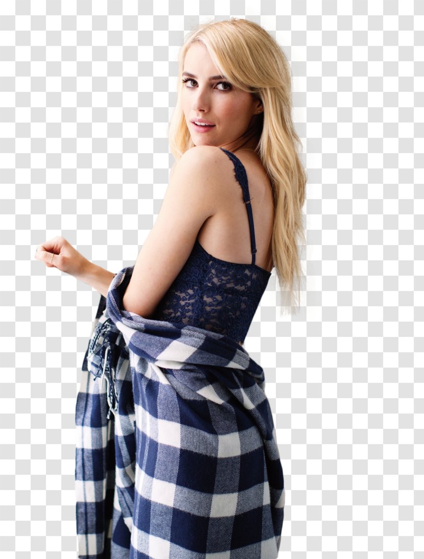 Emma Roberts Aerie Scream Queens Model Photo Shoot - Cartoon Transparent PNG