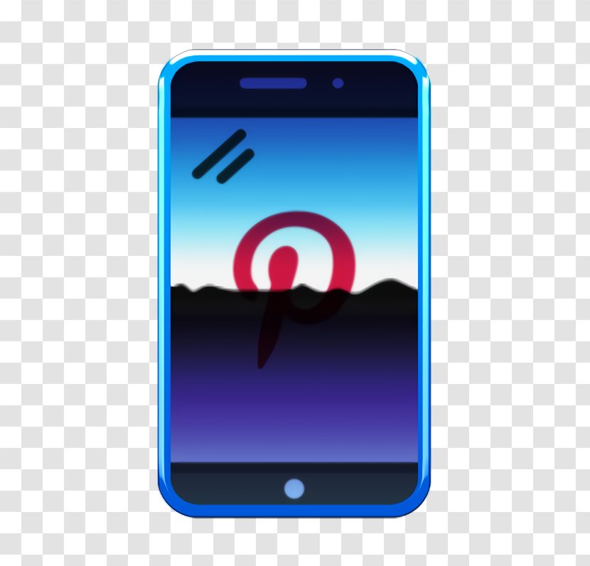 Mobile Icon Phone Pinterest Logo - Electronic Device - Accessories Portable Communications Transparent PNG