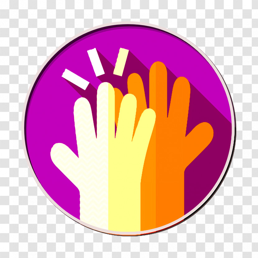 Friendship Icon High Five Icon Relationship Icon Transparent PNG