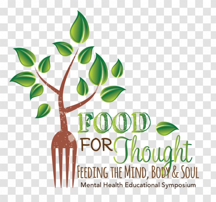 Logo Brand Font Leaf Plant Stem - Food For Thought Transparent PNG