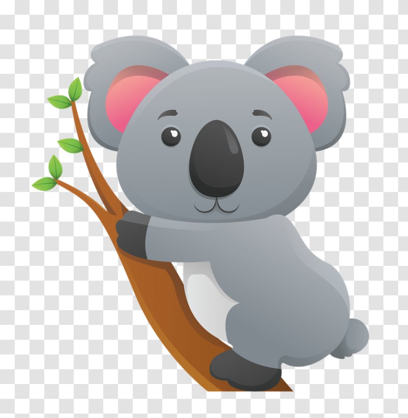 Koala Bear Giant Panda Cuteness Clip Art - Drawing Transparent PNG