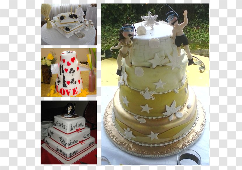 Buttercream Wedding Cake Decorating Food Sugar Paste Transparent PNG