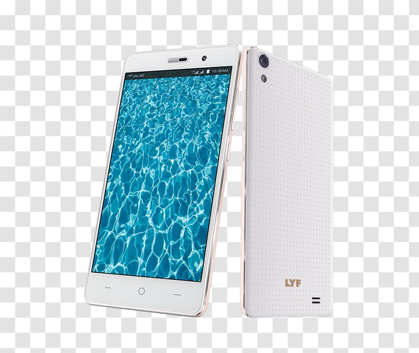 LYF India Price Voice Over LTE Smartphone - Mobile Phones - Water Shutting Transparent PNG