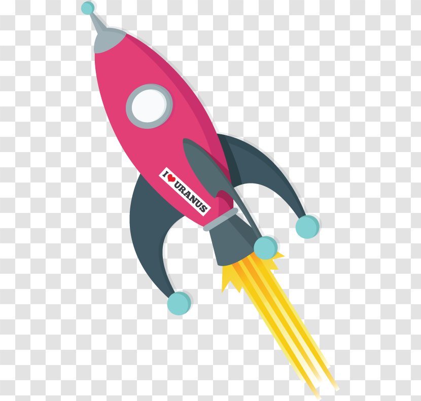 Designer Toy Clip Art - Voto Positivo - Rocket Launching Transparent PNG