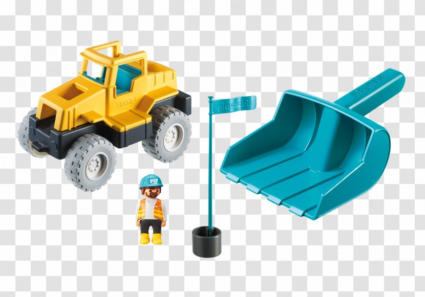 Playmobil Sand Excavator Toy Sandboxes - 9145 Transparent PNG