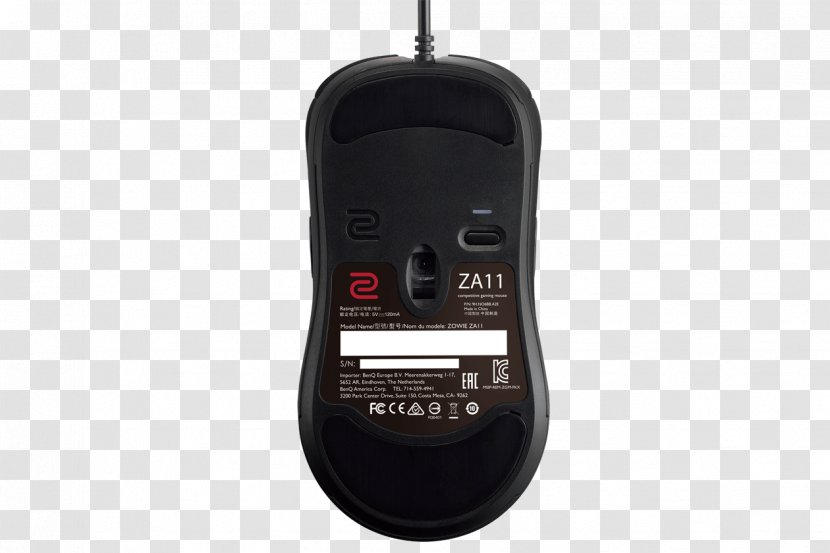 Computer Mouse Zowie FK1 ZOWIE ZA11 Ambidextrous BenQ ZA12 White FOR E-Sports ZA12-WHITE Hand Transparent PNG