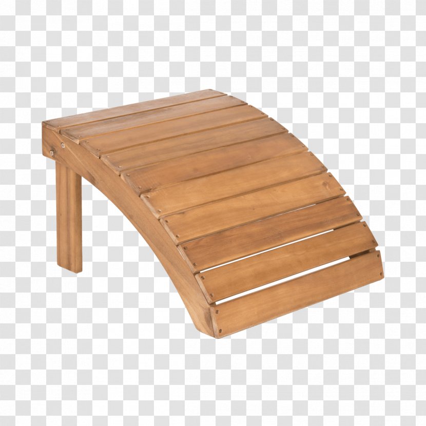 Table Foot Rests Garden Furniture Stool - Hardwood Transparent PNG