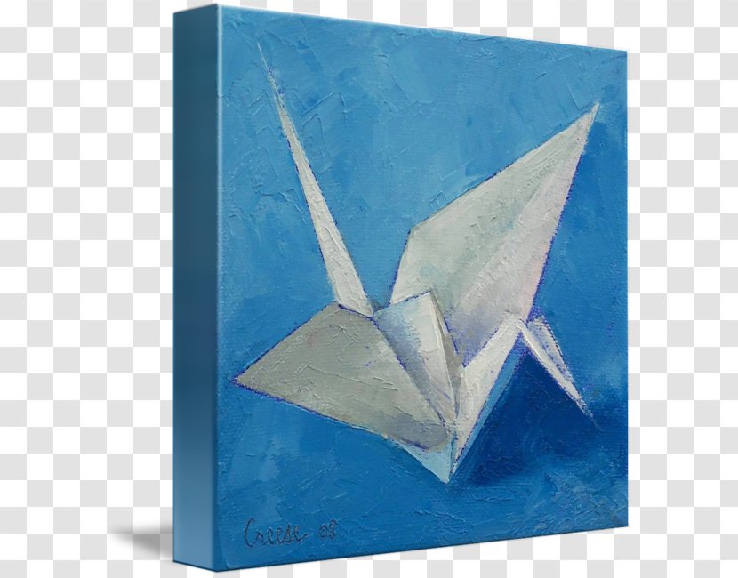 Origami Paper Thousand Cranes - Art - Crane Transparent PNG