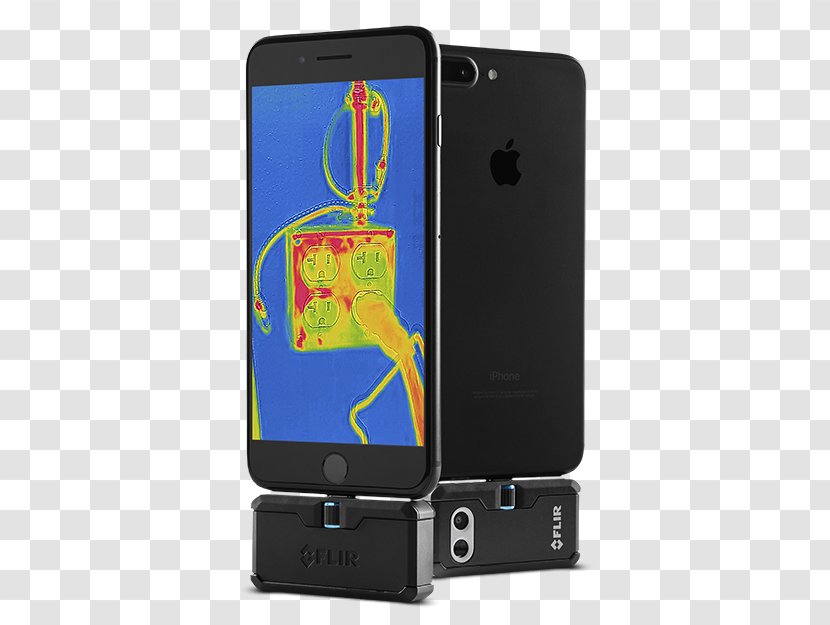 Forward-looking Infrared FLIR Systems Thermographic Camera Thermography IOS - Portable Communications Device - Fooling Around Night Transparent PNG