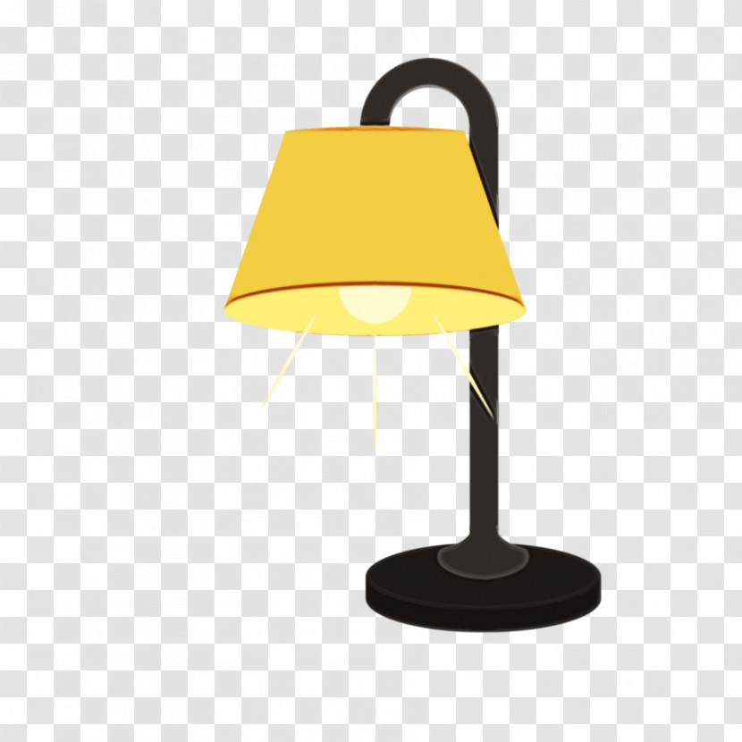 Lampshade Yellow Lamp Transparent PNG