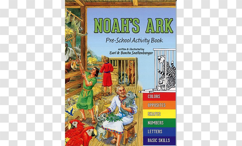 Noah's Ark Pre-School Activity Book Bible Transparent PNG