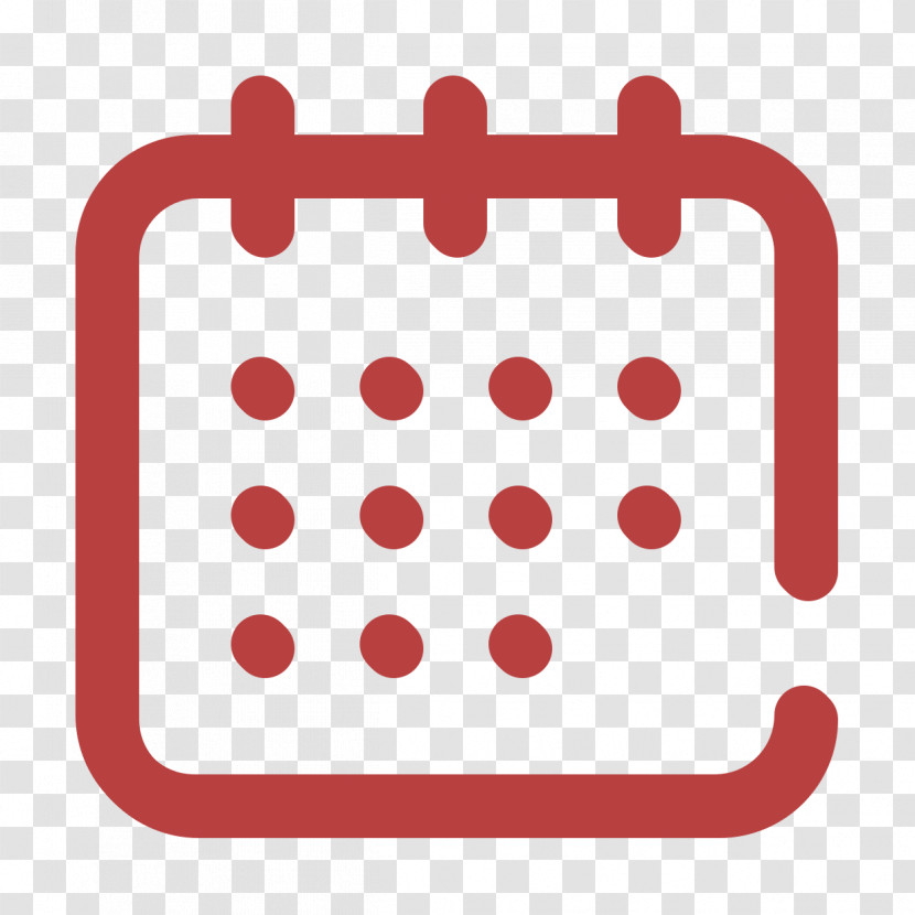 UI Interface Icon Calendar Icon Transparent PNG