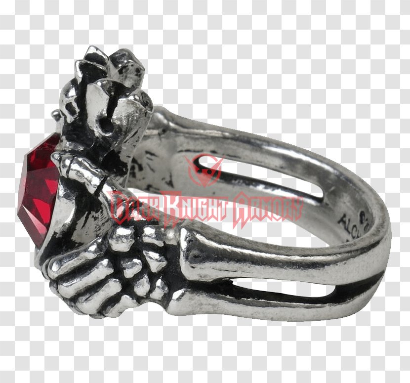 Earring Claddagh Ring Size Jewellery - Metal Transparent PNG