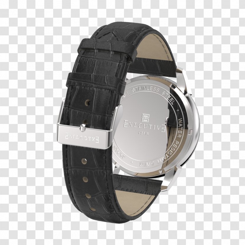 Watch Strap Bracelet Chronograph Leather - Clothing Accessories - Suspenders Transparent PNG
